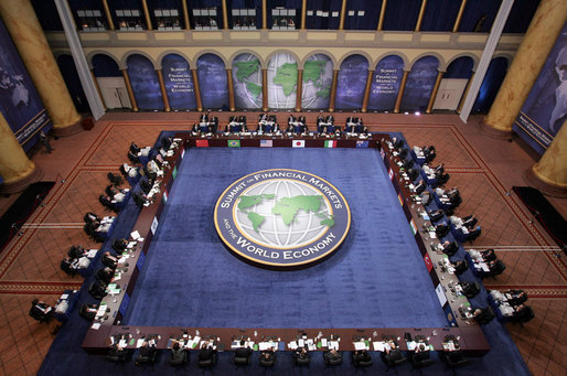 First Plenary Session.  Summit on Financial Markets and the World Economy