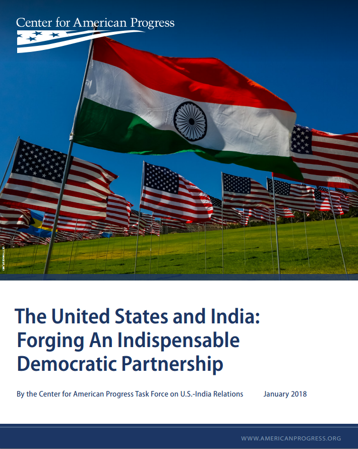 The United States and India: Forging an Indispensable Democratic Partnership