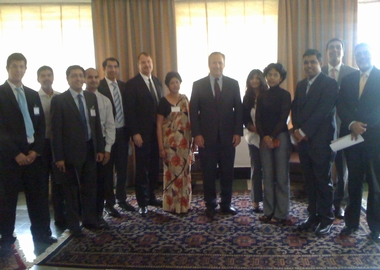 Meeting with Lawrence Summers, Chief Economic Advisor to US President Obama 