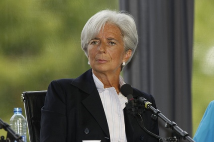 IMF chief visits India 