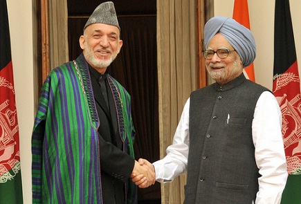 The President of Afghanistan visits India