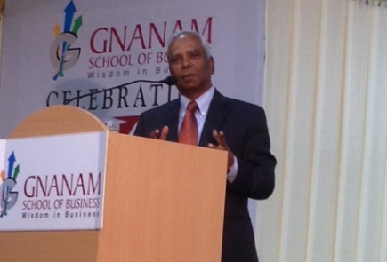 Gnanam Business School lecture