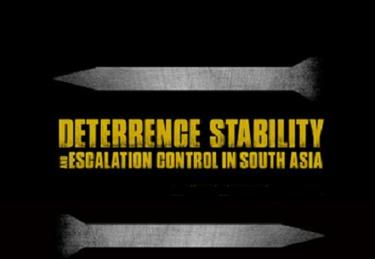 Stimson Workshop: deterrence stability in South Asia