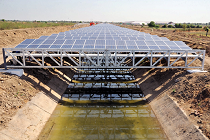 Solar Panels on canal