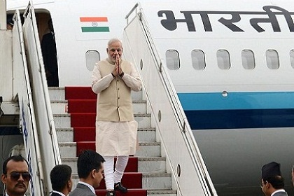 Modi on a plane