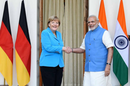 Merkel Modi