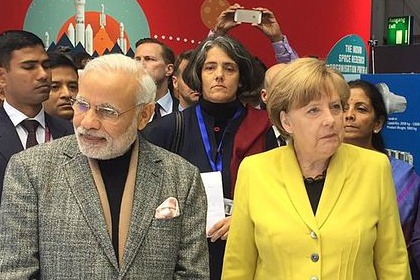 Modi and Merkel WIkipediaEdit