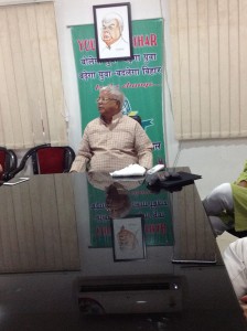 Lalu Prasad Yadav is in the fray because of Nitish Kumar, who has a strong support base in Bihar but not enough to race ahead of Modi. Lalu can provide that push.