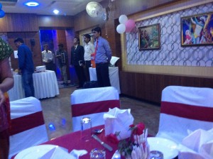 Like much of the second and third tier cities here, everything at JK Residency is imported from China and set up in a jiffy, ensuring a certain lurid taste and basic quality, right down to the bathroom sink and bedroom ensemble. But it is liveable.