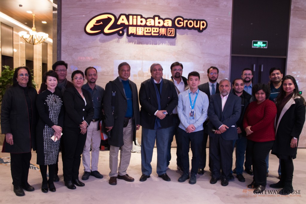 Indian Delegation at the office of the Alibaba Group