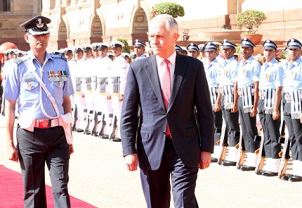 Australian PM, Malcolm Turnbull's visit to India