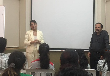 Lecture at Bombay International School