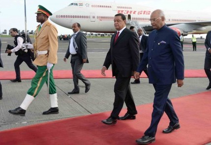 President of India visits Djibouti & Ethiopia