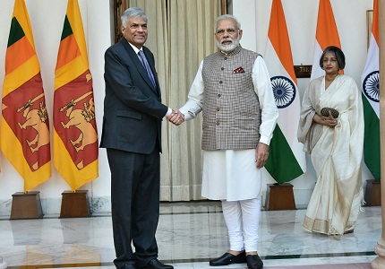 Sri Lankan Prime Minister Wickramasinghe's visit to India