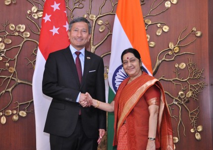 Foreign Minister of Singapore visits India