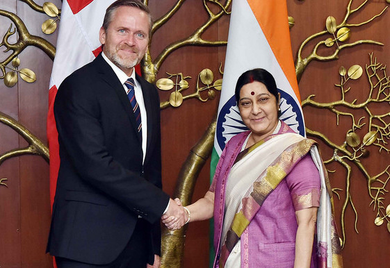 Visit of Minister of Foreign Affairs of Denmark to India