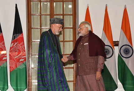Former Afghan President's visit to India