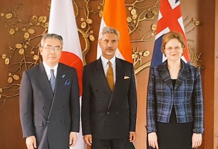 India-Japan-Australia trilateral meeting