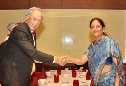 Visit of Singapore's Defense Minister to India