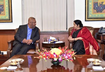 Finance Minister of Sri Lanka visits India