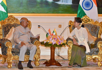 President of India visits Myanmar