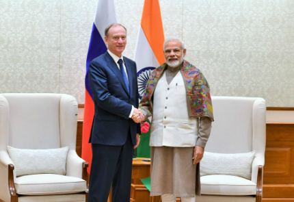 Russian National Security visits India