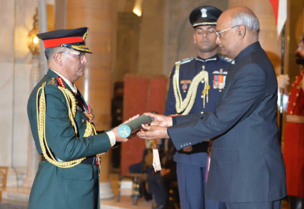 Nepali Chief of Army Staff visits India