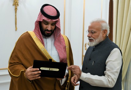 Saudi Crown Prince visits India
