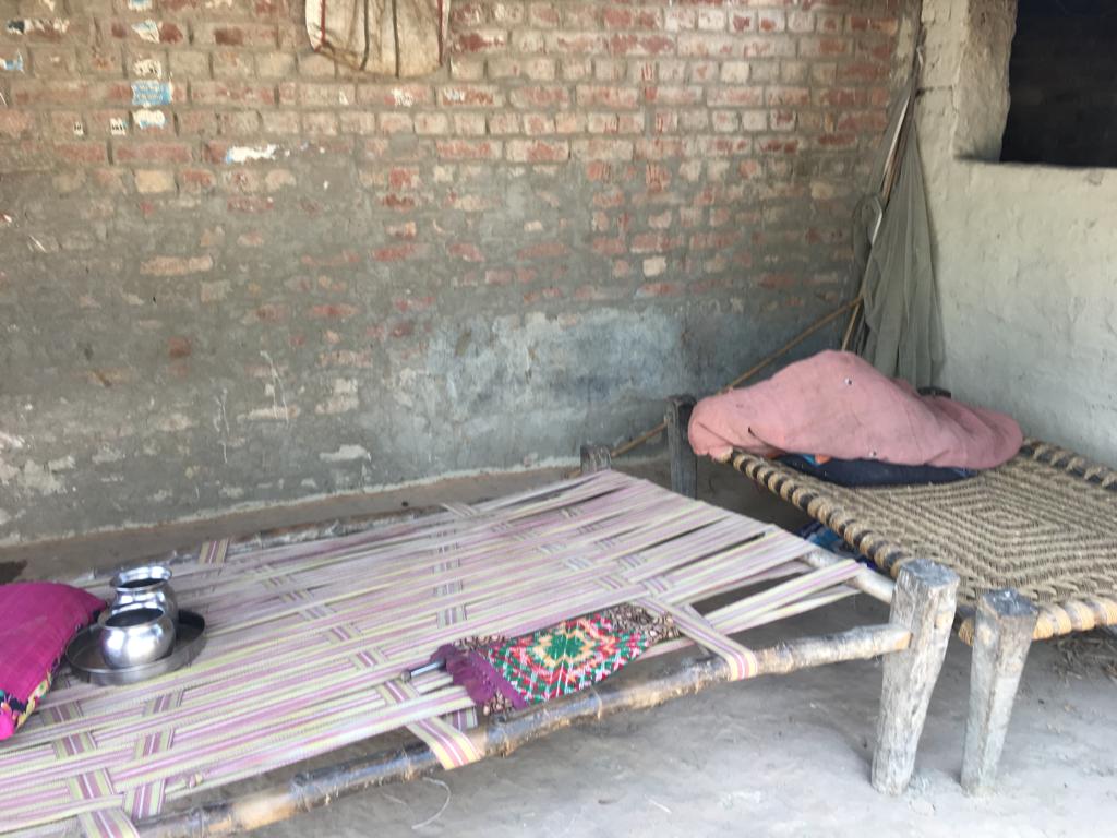 Village homes are now made with brick, not grass