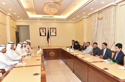 Minister of State, MEA visits Kuwait