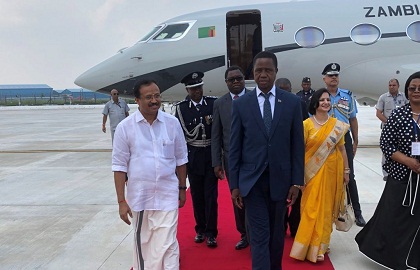 State Visit of President of the Republic of Zambia to India