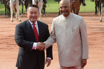 President of Mongolia visits India