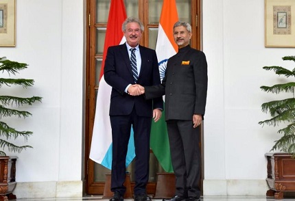 FM of Luxembourg visits India