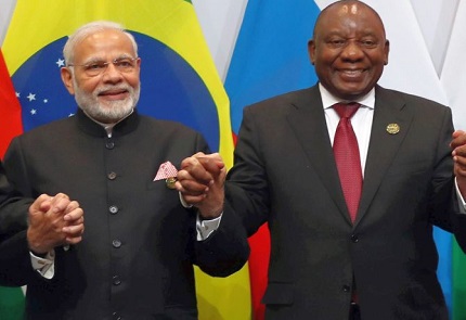 Conversation between PM & President of the Republic of South Africa