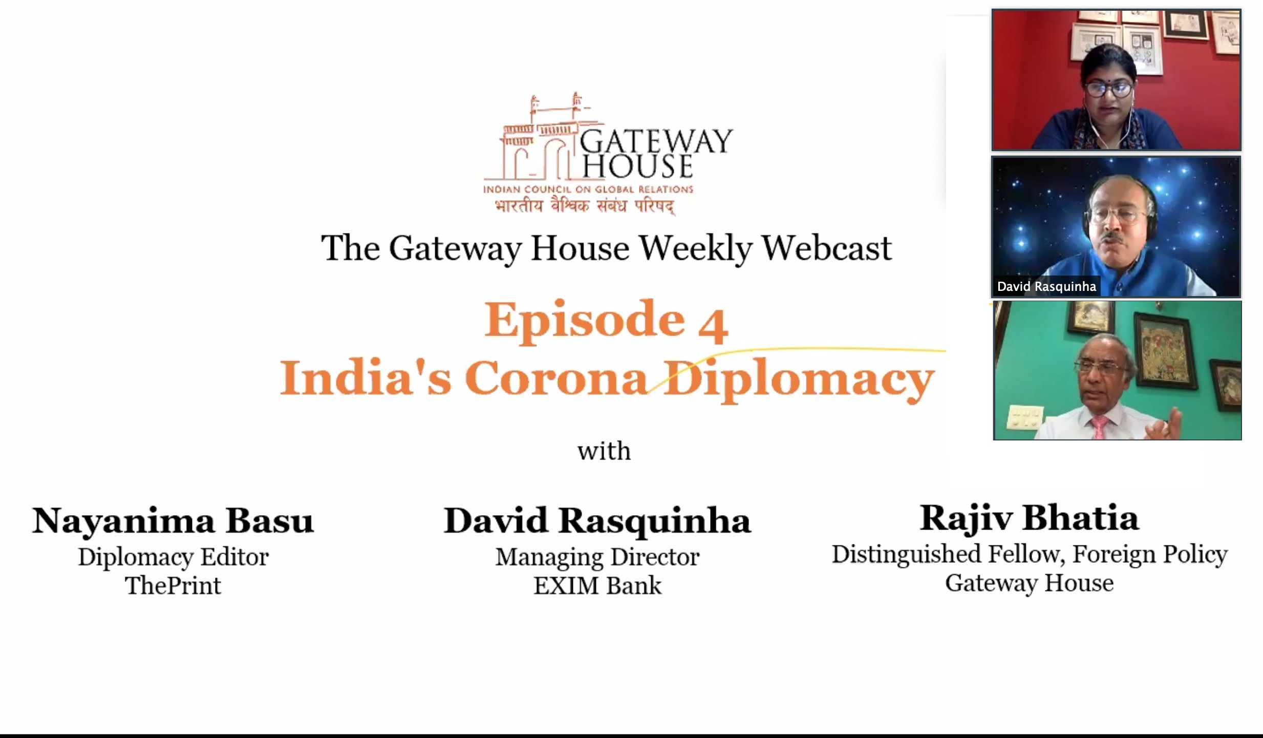 India's Corona Diplomacy