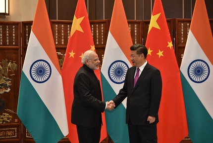 Raksha Mantri Shri Rajnath Singh meets Chinese Defence Minister