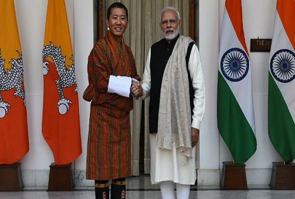 Telephonic conversation between Prime Minister and King of Bhutan