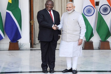 Prime Minister speaks to South African President