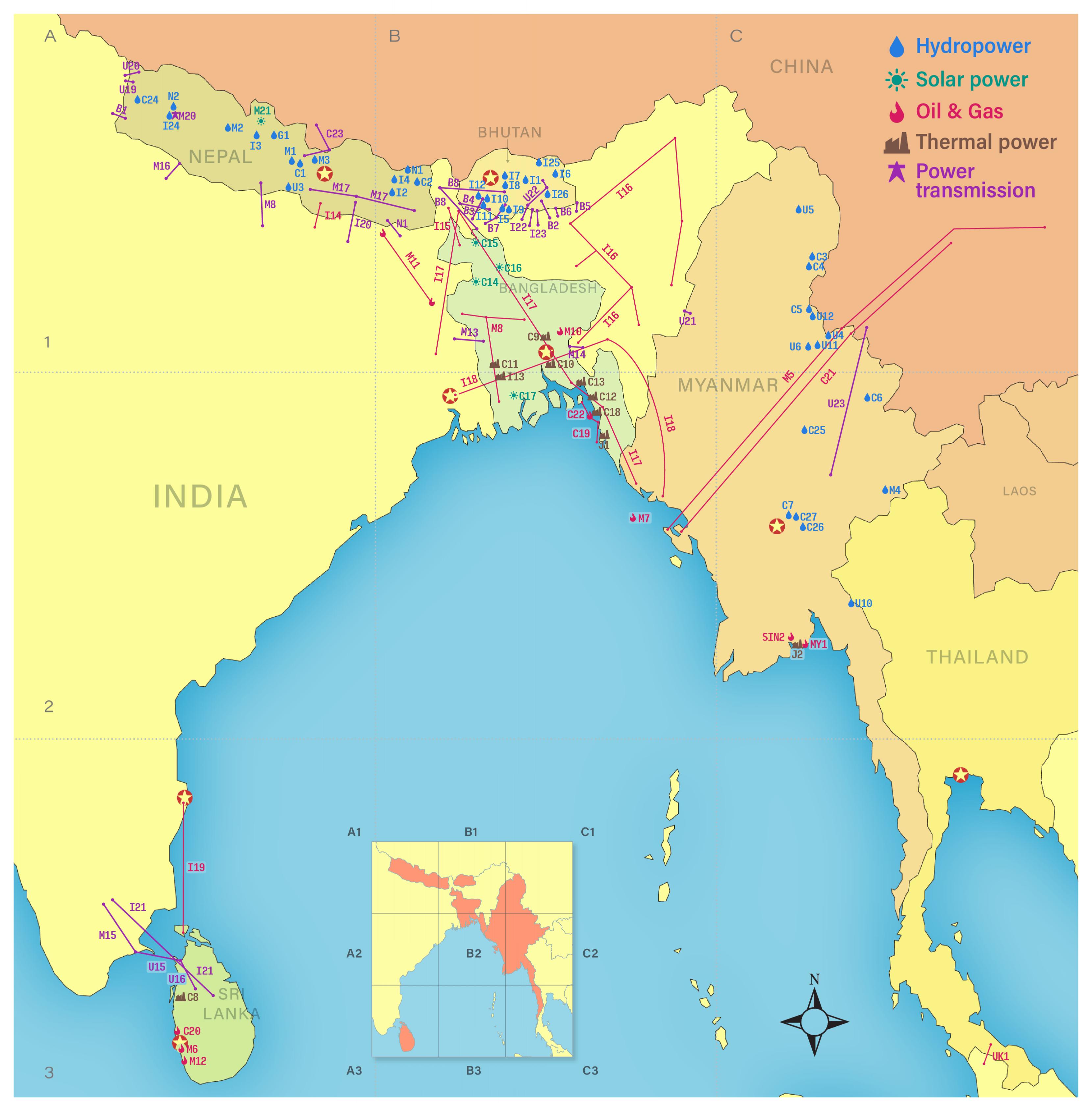 Energy Connectivity in the Bay of Bengal