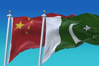 china pakistan flags