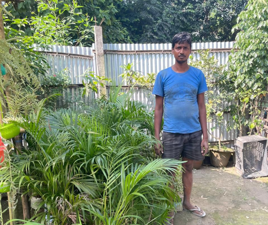 Pradeep Chauhan, 38, from Faringola village in the Kishinganj district.