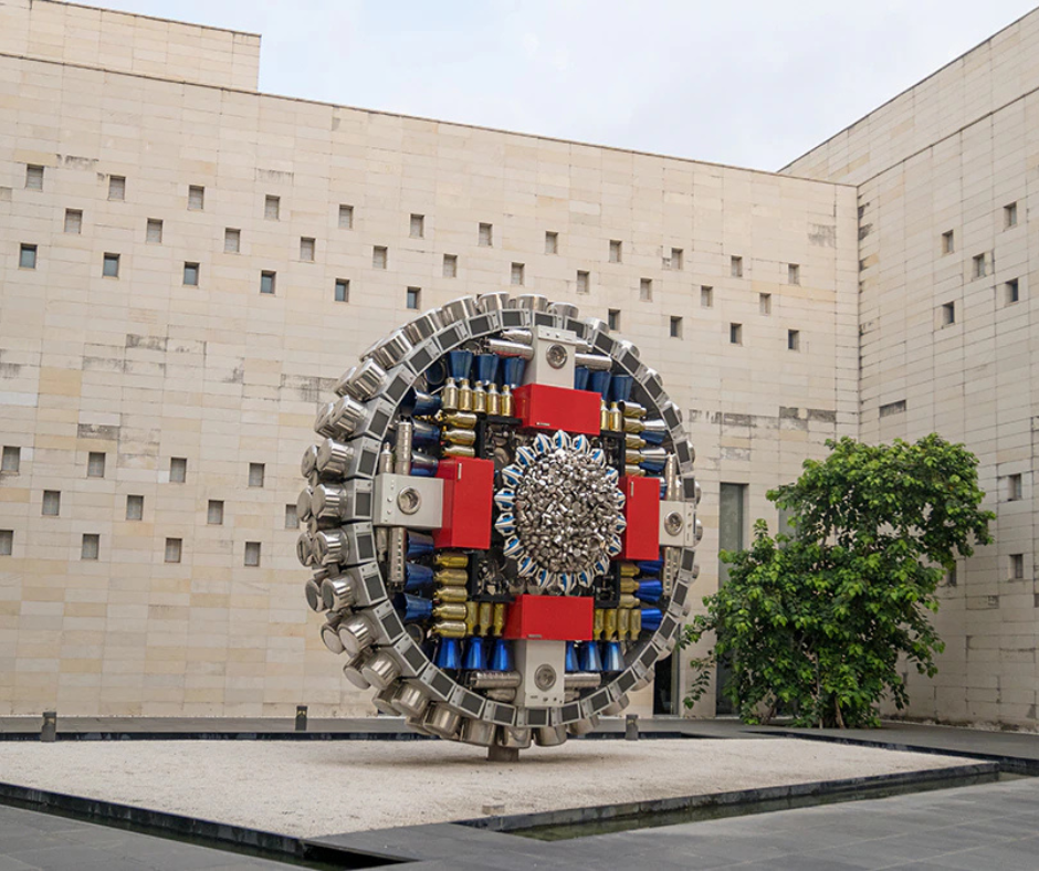 Subodh Gupta Installations at the Bihar Museum