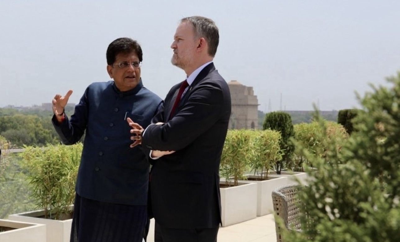 Jamieson Greer and Piyush Goyal